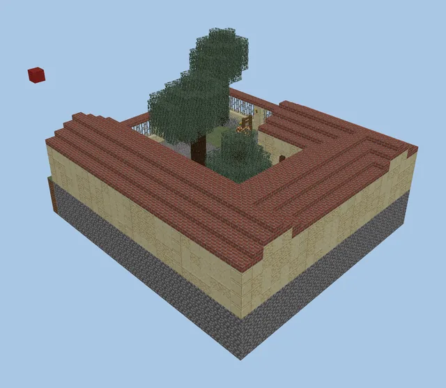 Roman Courtyard Garden