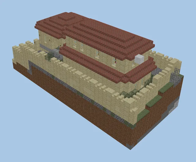 Roman Villa Beachfront Estate