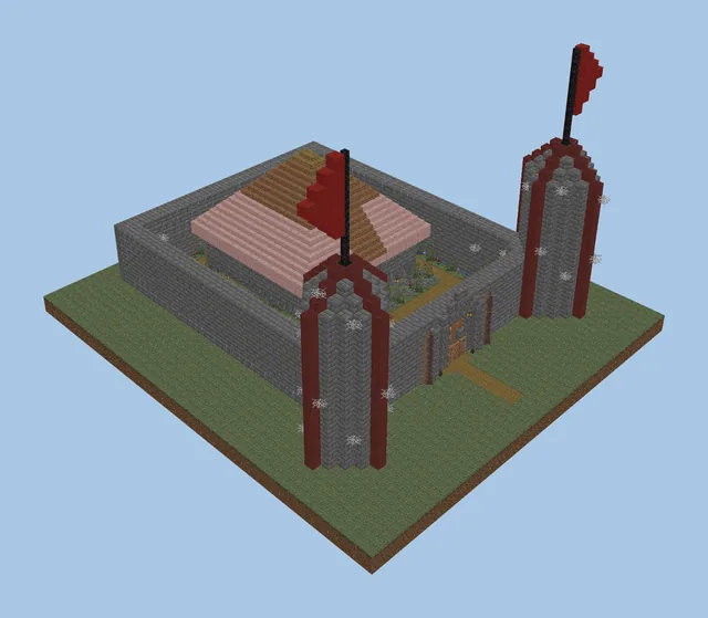 Royal Residence Simple Castle Design