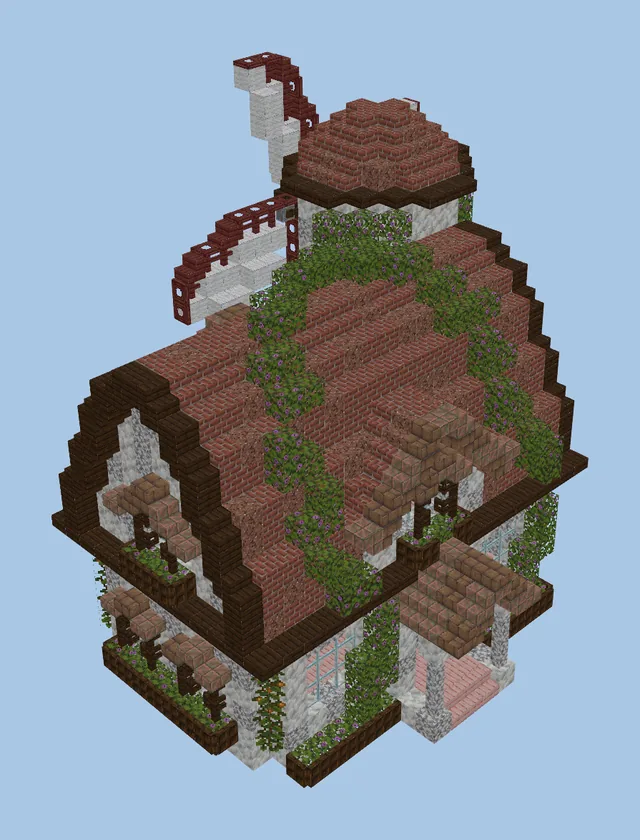 Rustic Hillside Mill House