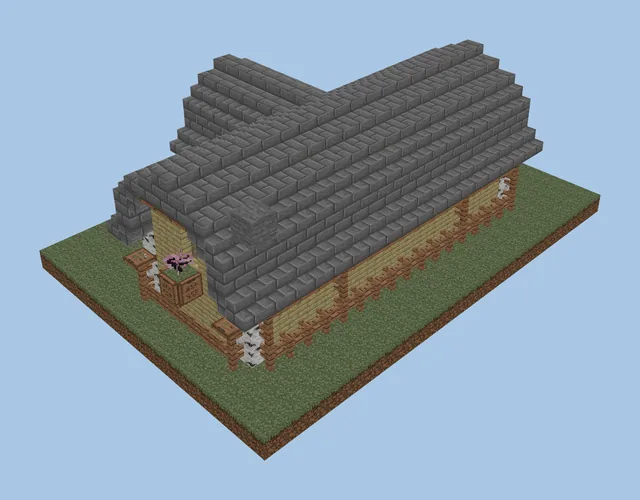 Rustic Wooden Barn Structure