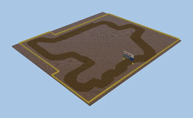 Sega Rally Lakeside 95 Racetrack