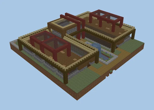 Simple Multiplayer Village House