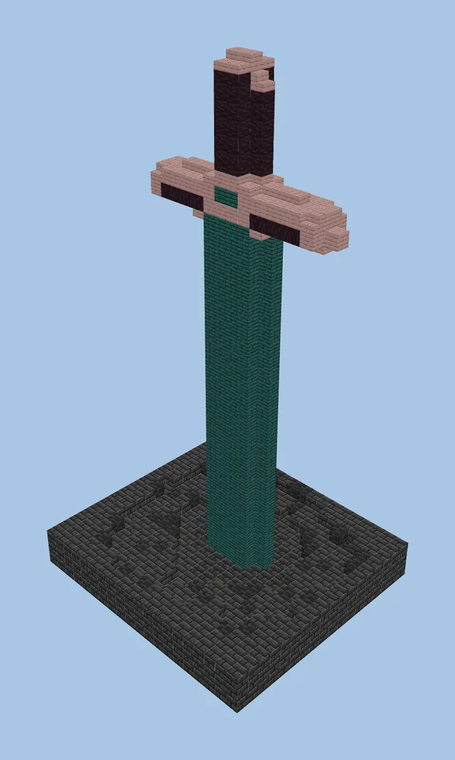 Minecraft Sword Decoration