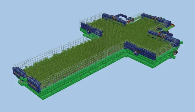 Sword Shaped Sugar Cane Farm