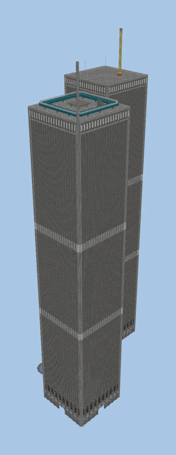Twin Towers Sugar Cane Farm Structure